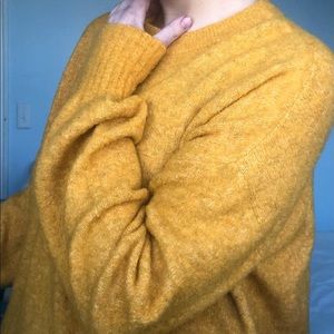 Yellow sweater